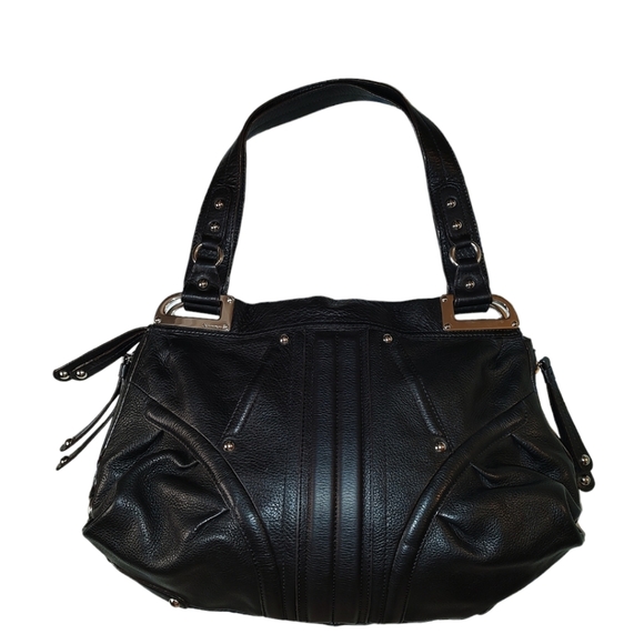 B. Makowsky Monaco leather shoulder bag - Picture 1 of 4